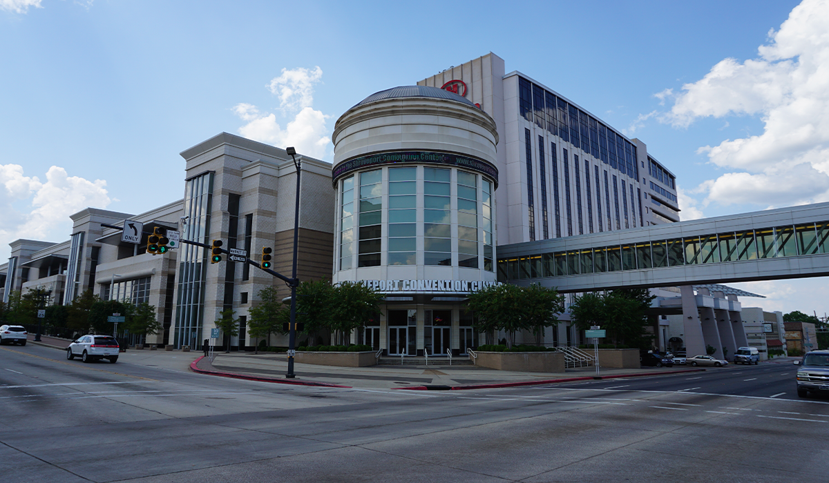 Shreveport Convention Center in Louisiana.